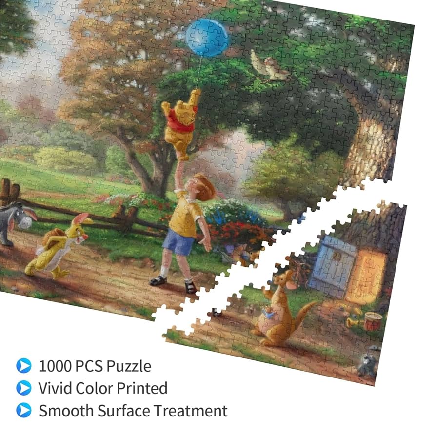 ディズニー　くまのプーさんジグソーパズル 　1000ピース ディズニー☆くまのプーさん☆ジグソーパズル☆1000ピース